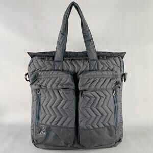 G-STAR Black Quilted Polyamide Top Handles Bag